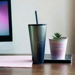 NEW Starbucks 24 oz Tumbler Teal Ombre